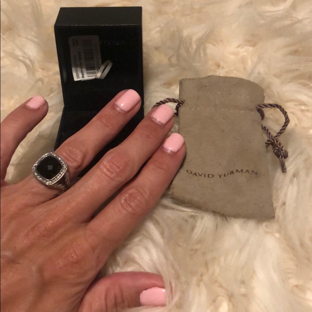 David Yurman Black Onyx Ring